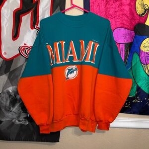Vintage Miami dolphins crewneck
